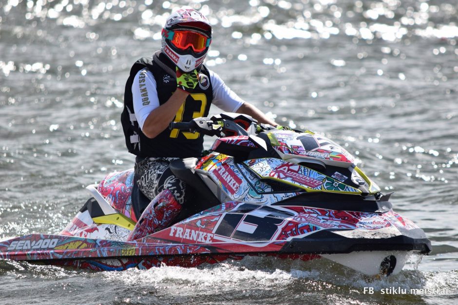 Vandens motociklų čempionato kulminacija – jau netrukus