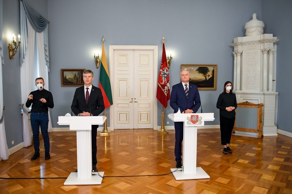 Prezidentas teikia D. Jauniškio kandidatūrą į VSD vadovus
