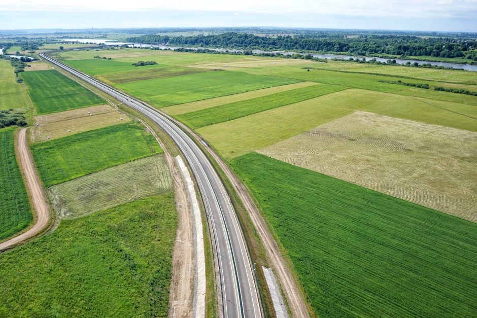 „Latvijas tilti“ ir „Kauno keliai“ pabaigė Panemunės aplinkkelio statybas