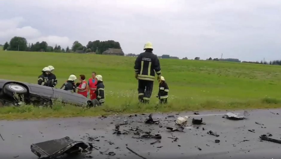 Per avariją Utenos rajone žuvo du vairuotojai