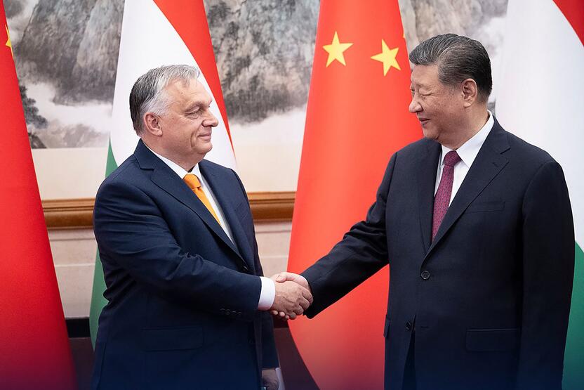 Viktoras Orbanas ir Xi Jinpingas