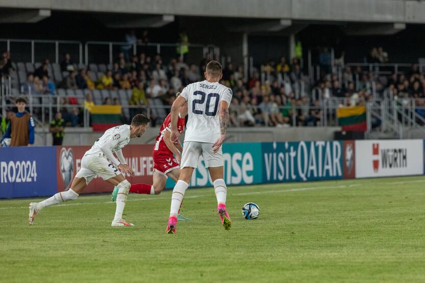 Europos futbolo čempionato atranka: Lietuva – Serbija