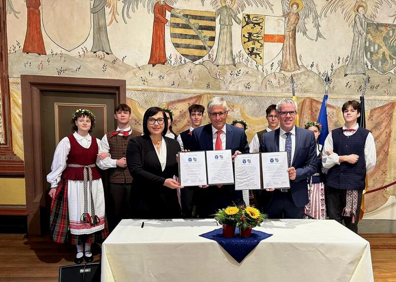 Tąsa: pernai spalio 7 d. Hepenheime (Vokietija) buvo atnaujinta Bergštrasės apskrities ir Kauno rajono savivaldybės bendradarbiavimo sutartis.