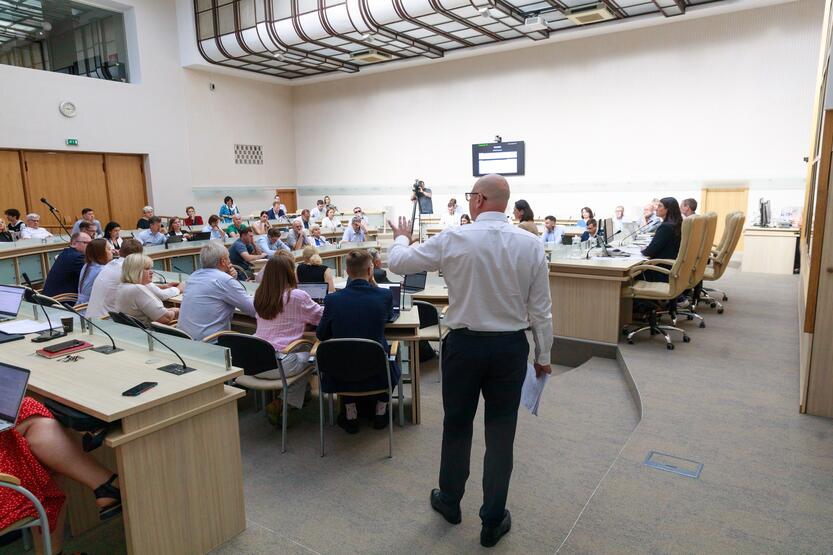 Kauno miesto tarybos posėdis (2024 liepos 9 d.)