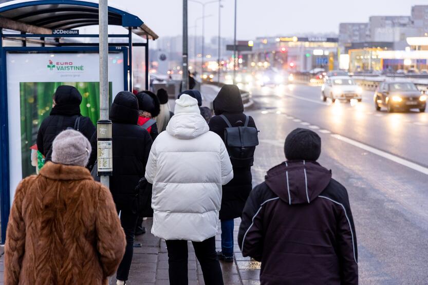 Vilniuje – viešojo transporto vairuotojų streikas