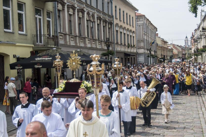 Maršrutas: Devintinių procesija šįkart eis Vilniaus gatve ir Laisvės alėja.