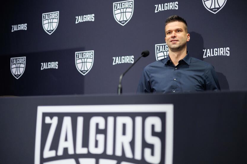 „Kauno Žalgirio“ futbolo komandos artėjančio sezono pristatymo spaudos konferencija