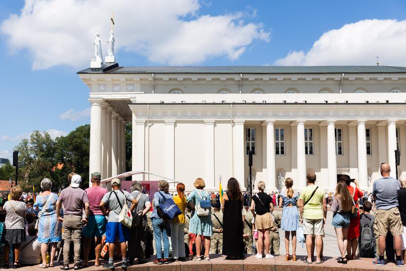 Lietuvos ginkluotųjų pajėgų vėliavų, būrių ir vadų rikiuotė