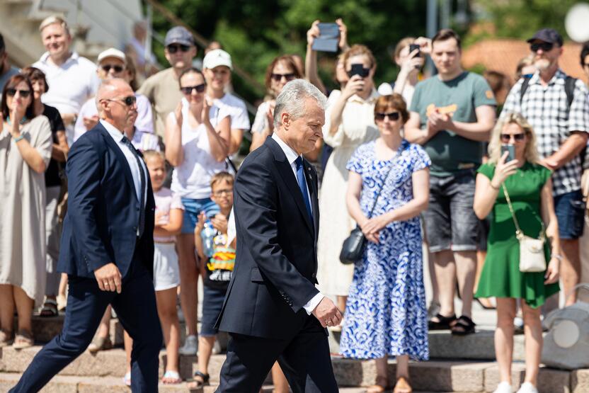 Lietuvos ginkluotųjų pajėgų vėliavų, būrių ir vadų rikiuotė