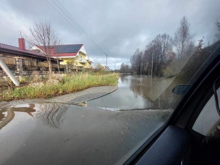 Potvyniai Klaipėdoje ir Kretingos rajone