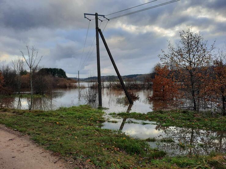 Potvyniai Klaipėdoje ir Kretingos rajone