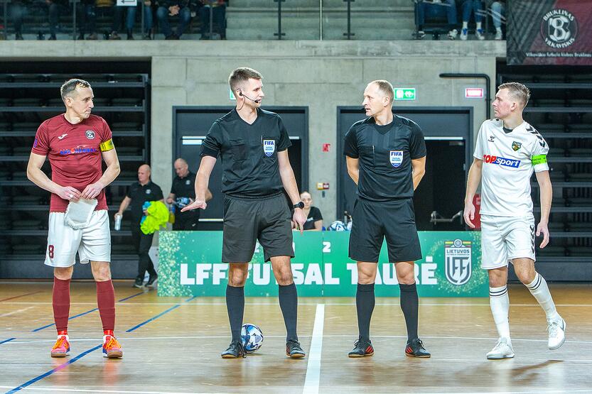 Futsalo LFF taurės finalas: „Bruklinas“ – „K. Žalgiris“ 1:6