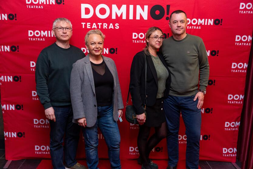 „Domino“ teatro komedijos „Urvinis žmogus“ premjeros svečiai