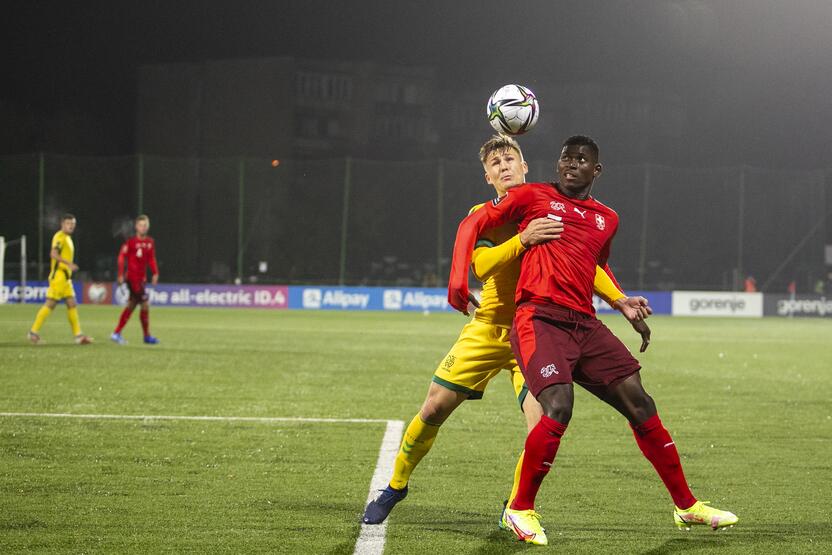 Pasaulio futbolo čempionato atranka: Lietuva – Šveicarija 0:4