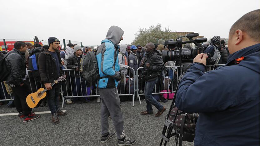 Prancūzijoje išardomos migrantų ,,Džiunglės“