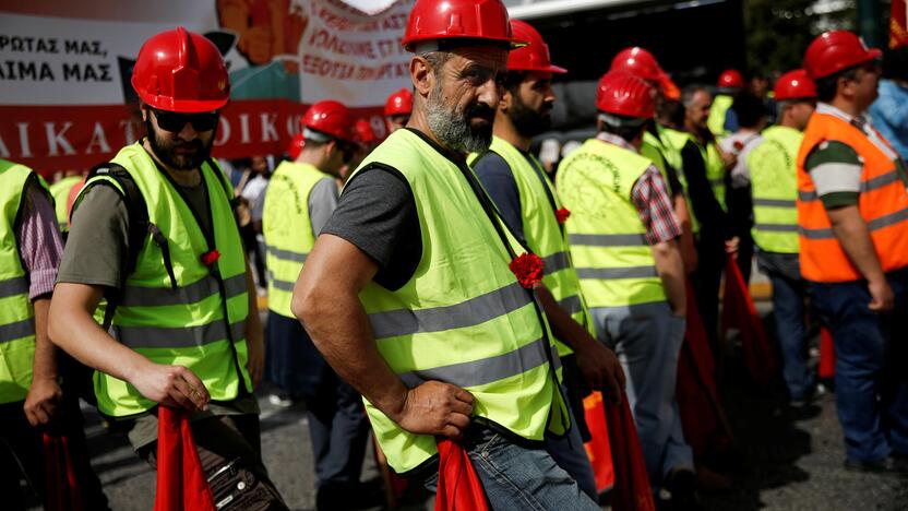 Tarptautinės darbo dienos protestai pasaulyje