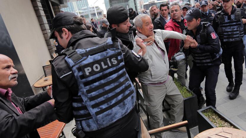 Tarptautinės darbo dienos protestai pasaulyje