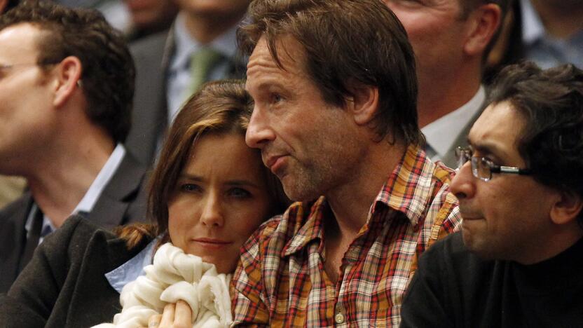 Davidas Duchovny ir Tea Leoni