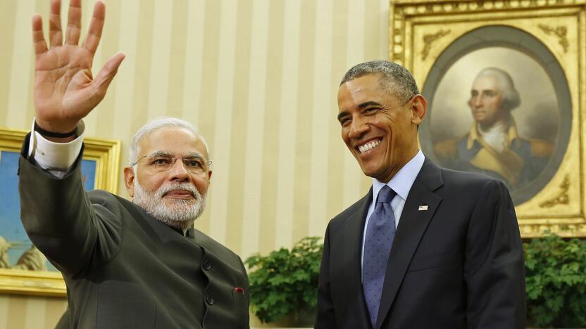 Narendra Modi ir Barackas Obama