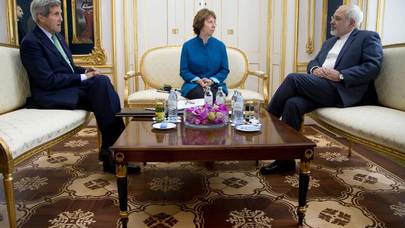 Johnas Kerry, Catherine Ashton ir Mohammadas Javadas Zarifas