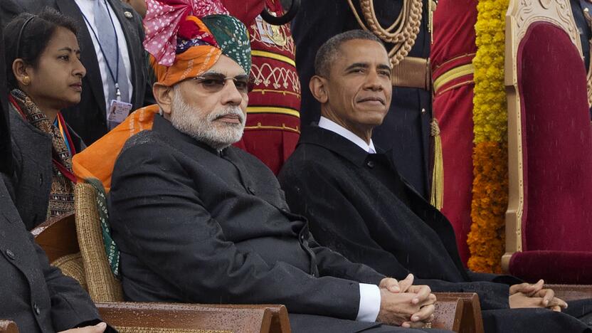 Narendra Modi ir Barackas Obama