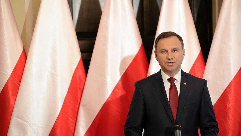 Lenkijos prezidentas Andrzejus Duda