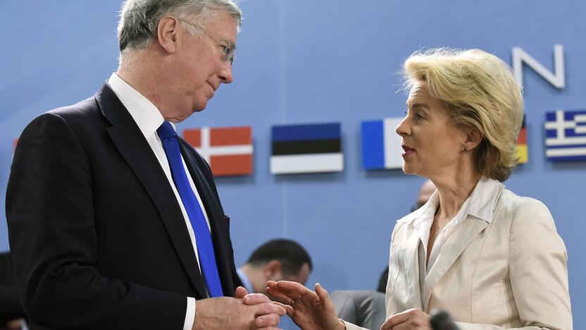 Michaelas Fallonas ir Ursula von der Leyen