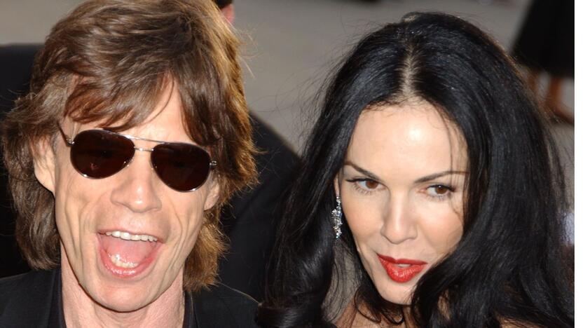 Mickas Jaggeris ir L Wren Scott