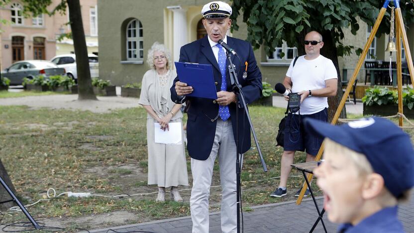 Atminimo knechto buriuotojui Broniui Rožinskui atidengimas