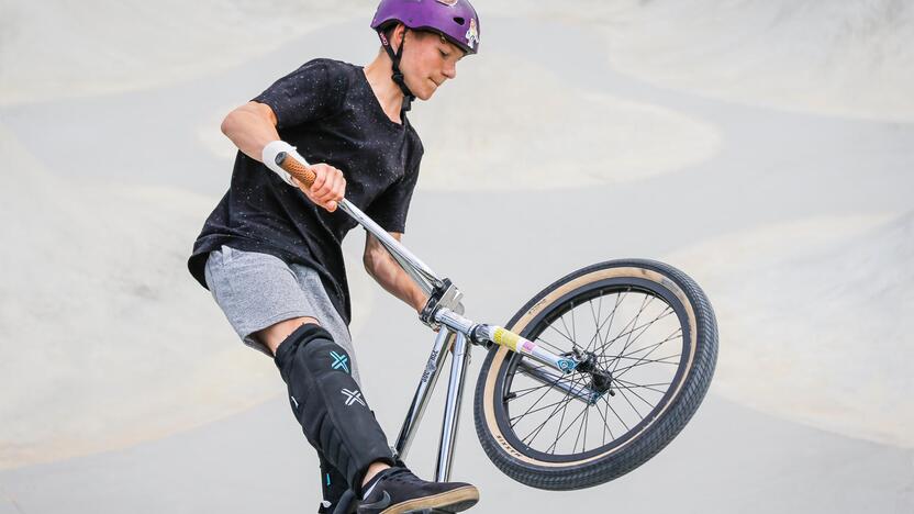 BMX dviračių varžybos Klaipėdoje