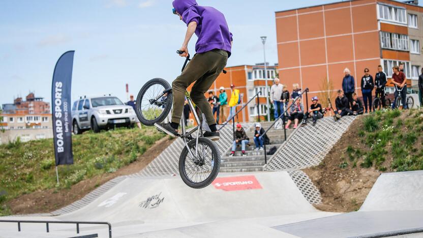 BMX dviračių varžybos Klaipėdoje