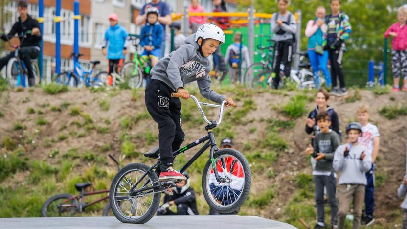 BMX dviračių varžybos Klaipėdoje