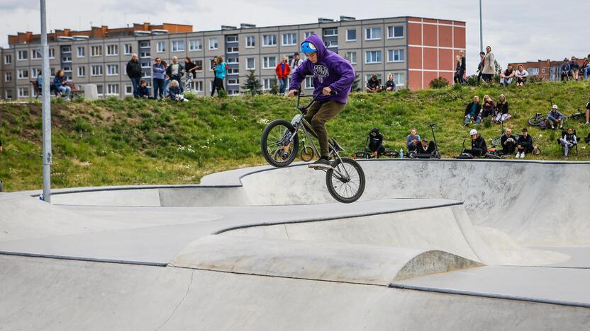 BMX dviračių varžybos Klaipėdoje