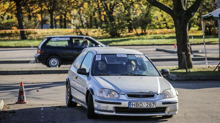 Žiemos sezoną greičio mėgėjai pasitiko „Pajūrio slalomu“