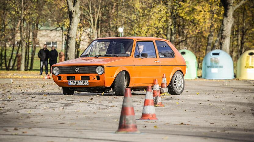 Žiemos sezoną greičio mėgėjai pasitiko „Pajūrio slalomu“