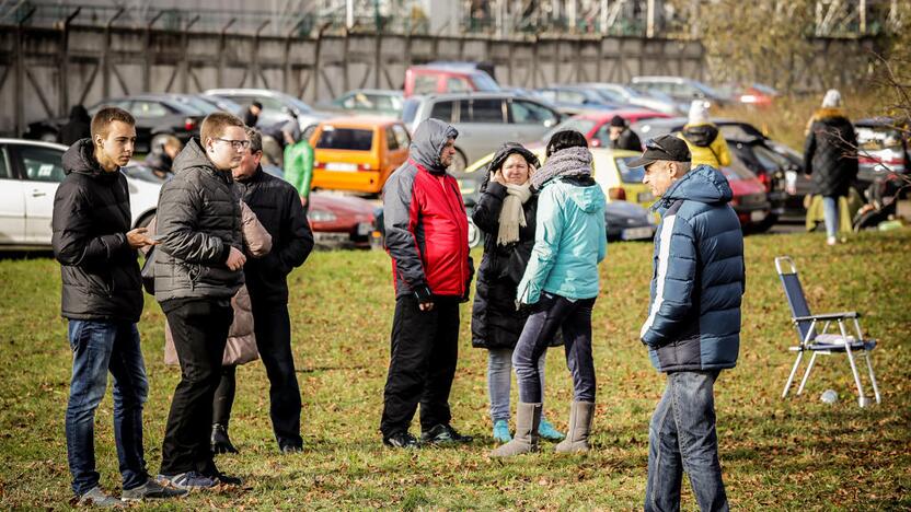 Žiemos sezoną greičio mėgėjai pasitiko „Pajūrio slalomu“