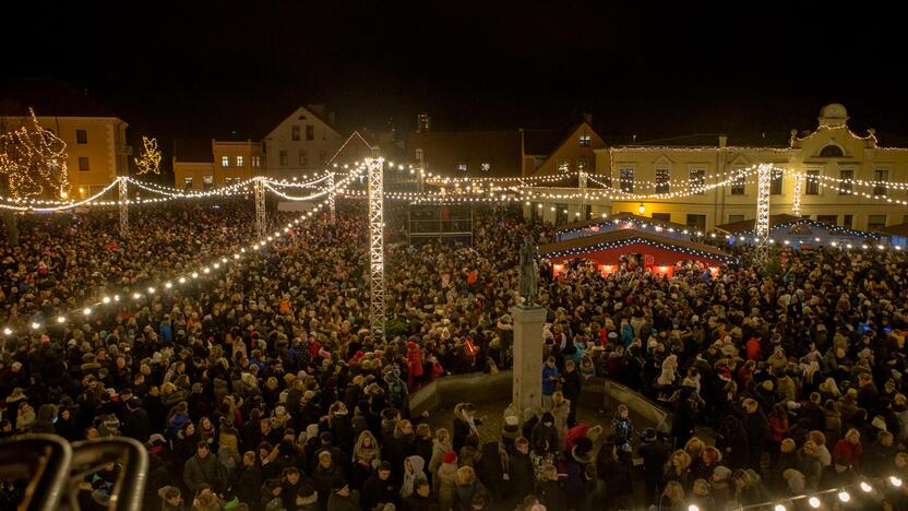 Klaipėdos Kalėdų eglės įžiebimas