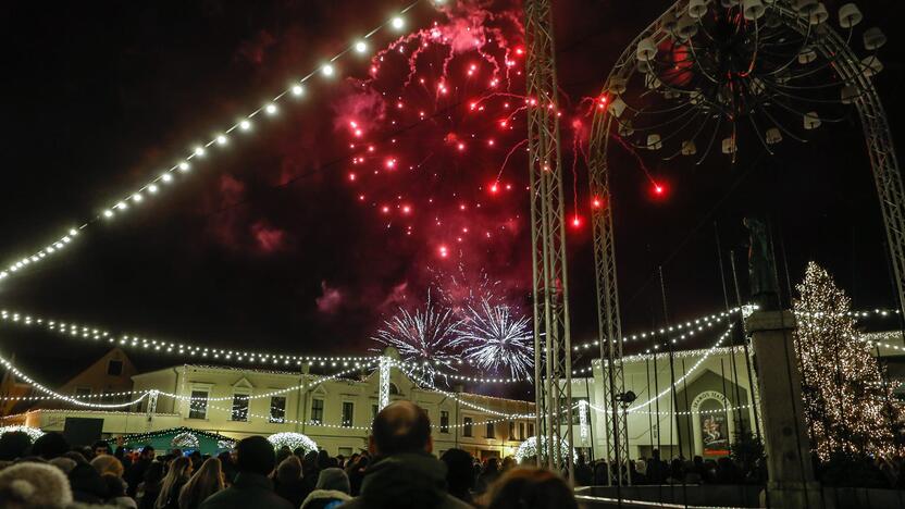 Naujametinis fejerverkas Klaipėdoje 2019