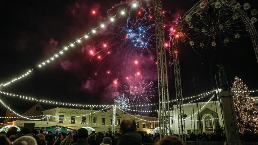 Naujametinis fejerverkas Klaipėdoje 2019