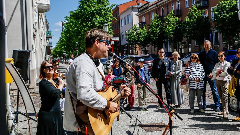 Gatvės muzika Klaipėdoje