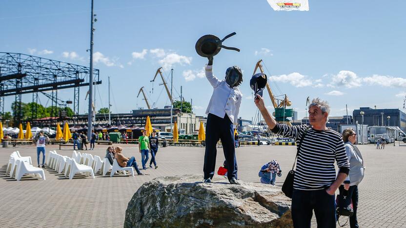 Besilinksminanti Klaipėda viliojo pramogomis