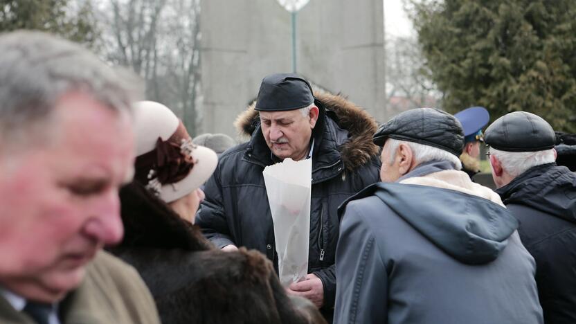 Veteranai minėjo raudonosios armijos įžengimo į Klaipėdą metinės