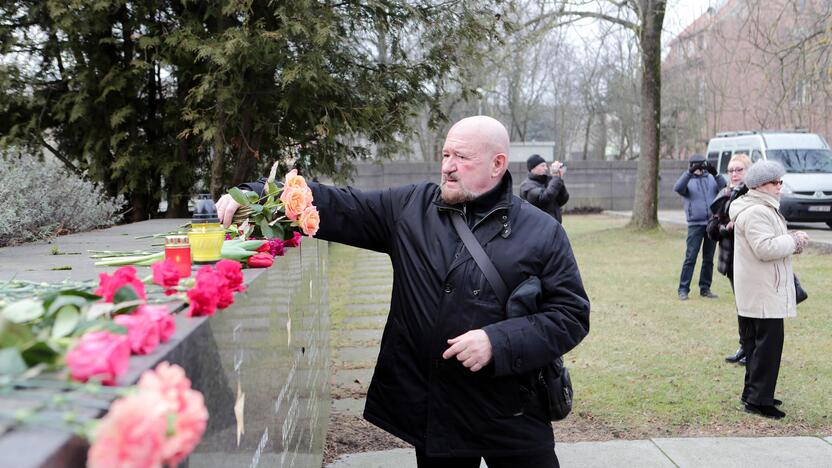 Veteranai minėjo raudonosios armijos įžengimo į Klaipėdą metinės