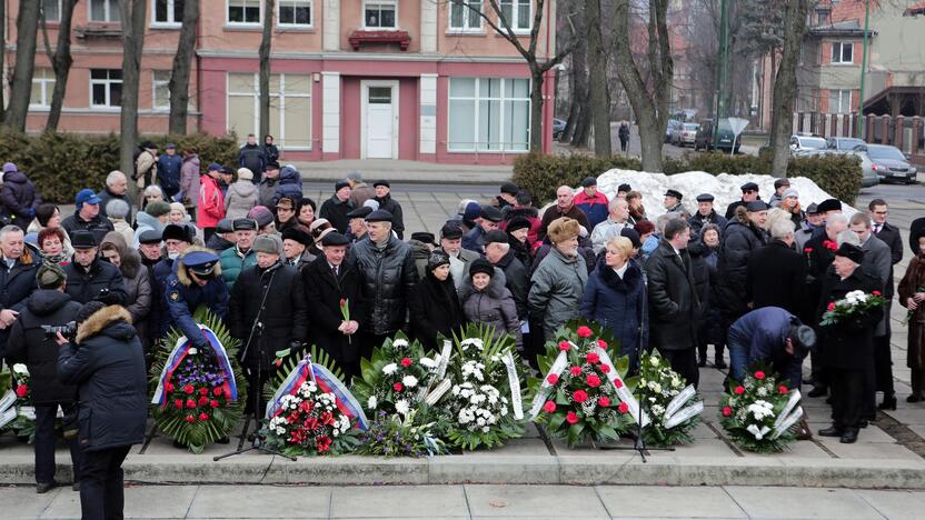 Veteranai minėjo raudonosios armijos įžengimo į Klaipėdą metinės