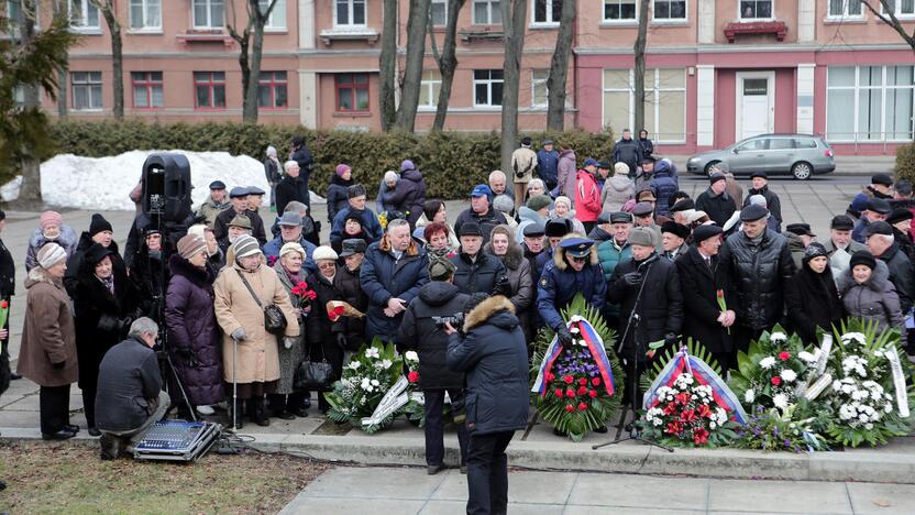 Veteranai minėjo raudonosios armijos įžengimo į Klaipėdą metinės