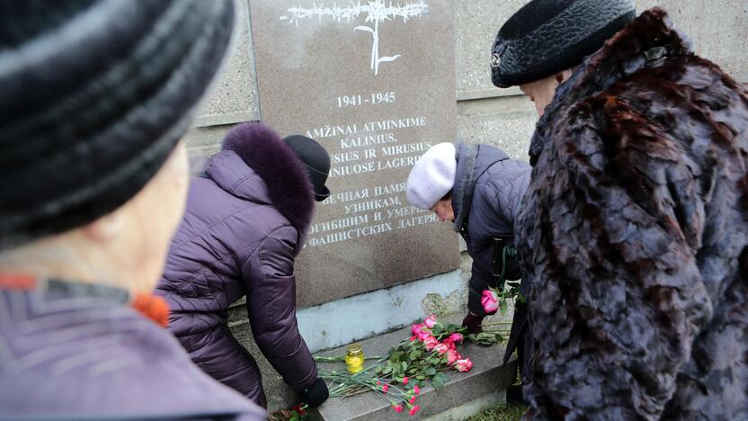 Veteranai minėjo raudonosios armijos įžengimo į Klaipėdą metinės