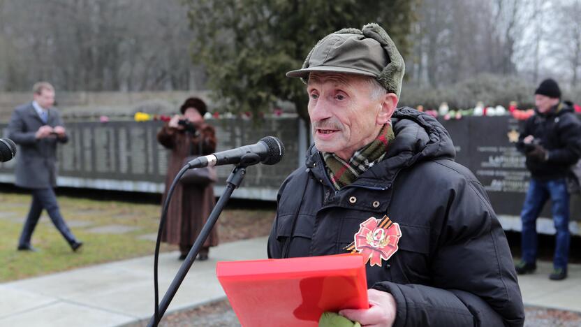 Veteranai minėjo raudonosios armijos įžengimo į Klaipėdą metinės