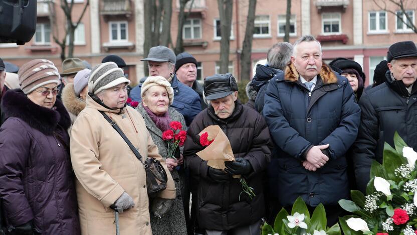 Veteranai minėjo raudonosios armijos įžengimo į Klaipėdą metinės