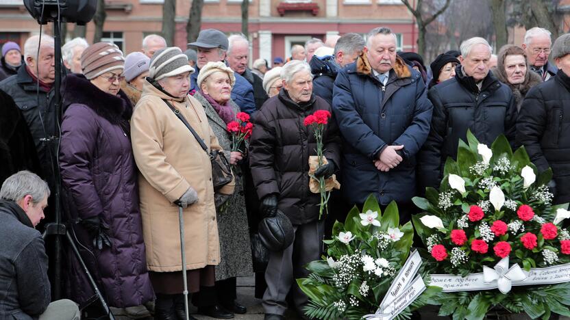 Veteranai minėjo raudonosios armijos įžengimo į Klaipėdą metinės