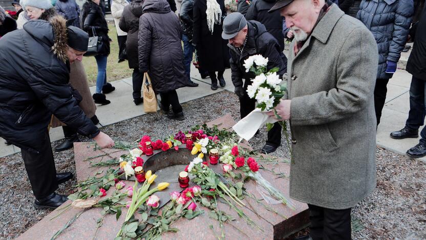 Veteranai minėjo raudonosios armijos įžengimo į Klaipėdą metinės